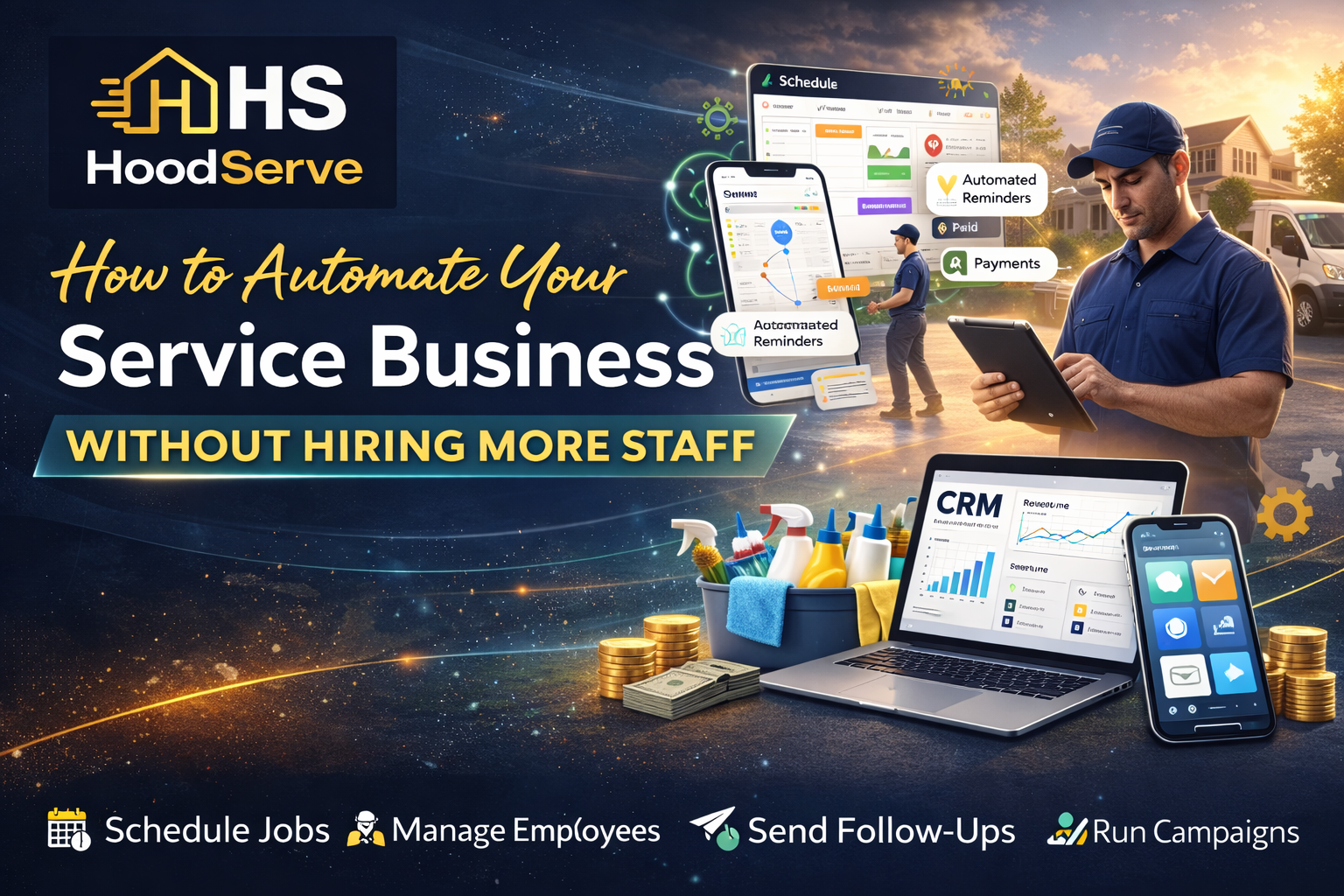 How to Automate Your Service Business Without Hiring More Staff